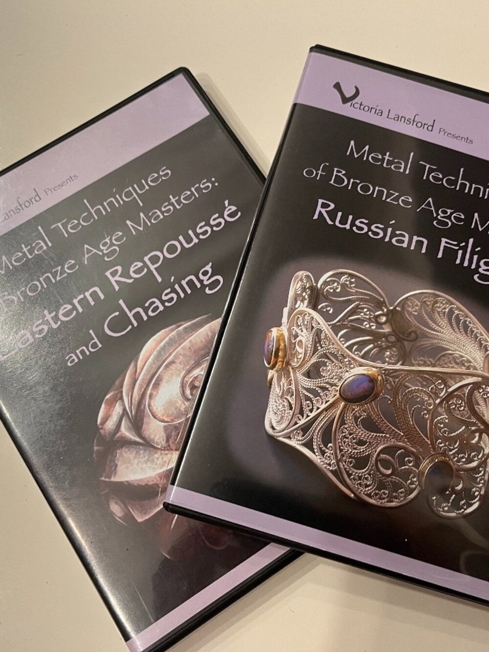 Victoria Lansford‎ Metal Techniques DVDs (Russian Filigree and Eastern Repousse)